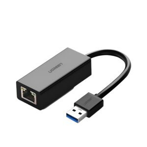 UGREEN CM111 USB3.0 to RJ5 Gigabit Ethernet Adapter – Black
