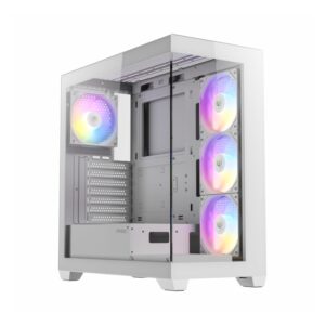 Antec CX300 ATX ARGB Gaming Chassis – White