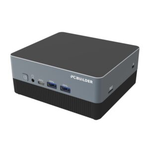 PCBuilder CUBE Intel i3-1315U 16GB DDR4 512GB Windows 11 Pro Mini PC