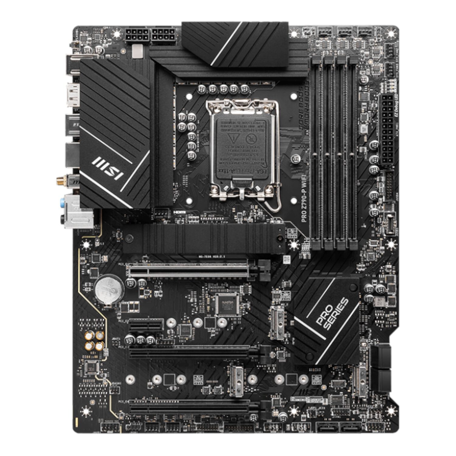 MSI PRO Z790-P WIFI Motherboard – Intel Z790, Wi-Fi 6E, DDR5, ATX - Image 2