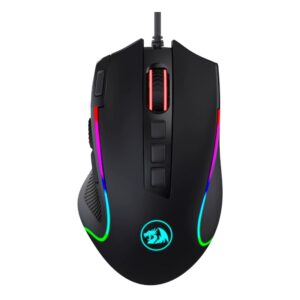 REDRAGON PREDATOR 4000DPI RGB Ergo Gaming Mouse – Black